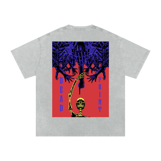 Domain Expansion: Dead Point - Washed Oversized Tee