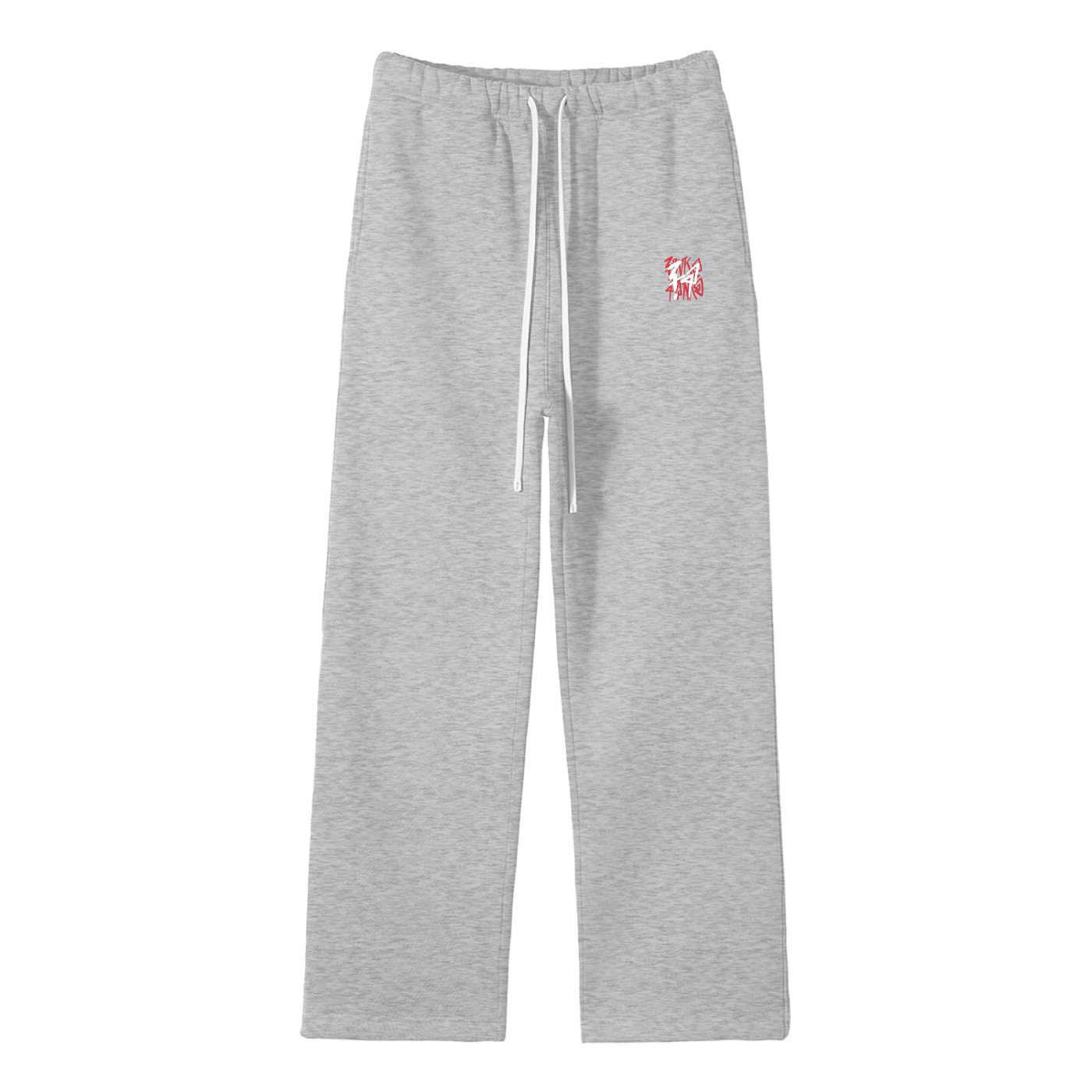 Simple Logo - Thick Straight Leg Sweatpants