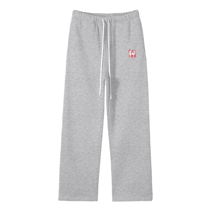 Simple Logo - Thick Straight Leg Sweatpants