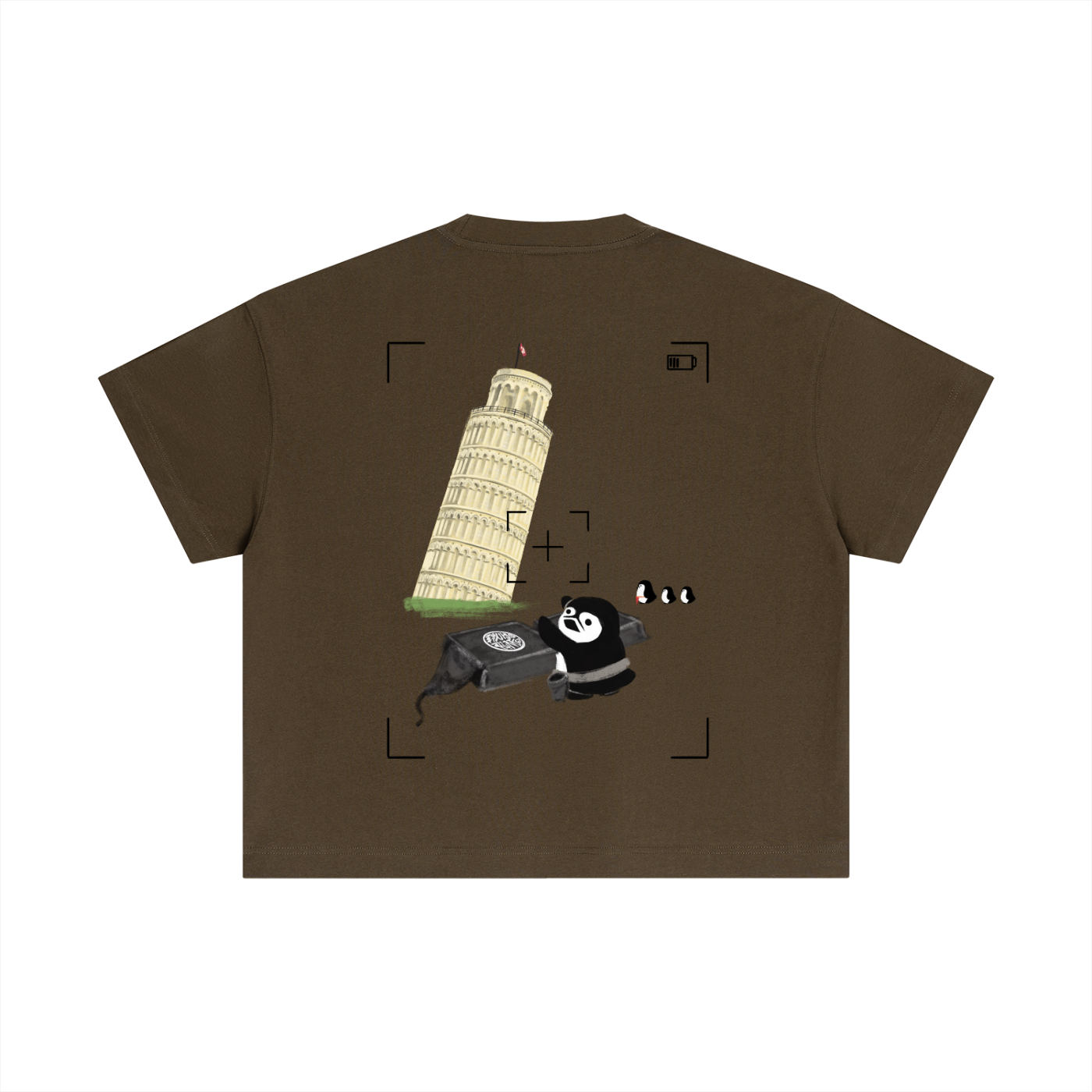 DinkoDunko: Spotting Pisa - Essential Boxy Tee