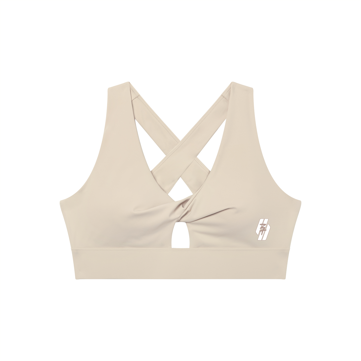26 Essential - Twist Front V-Neck Sports Bra