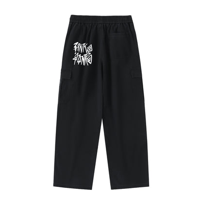 Heavy Drawstring Cargo Pants