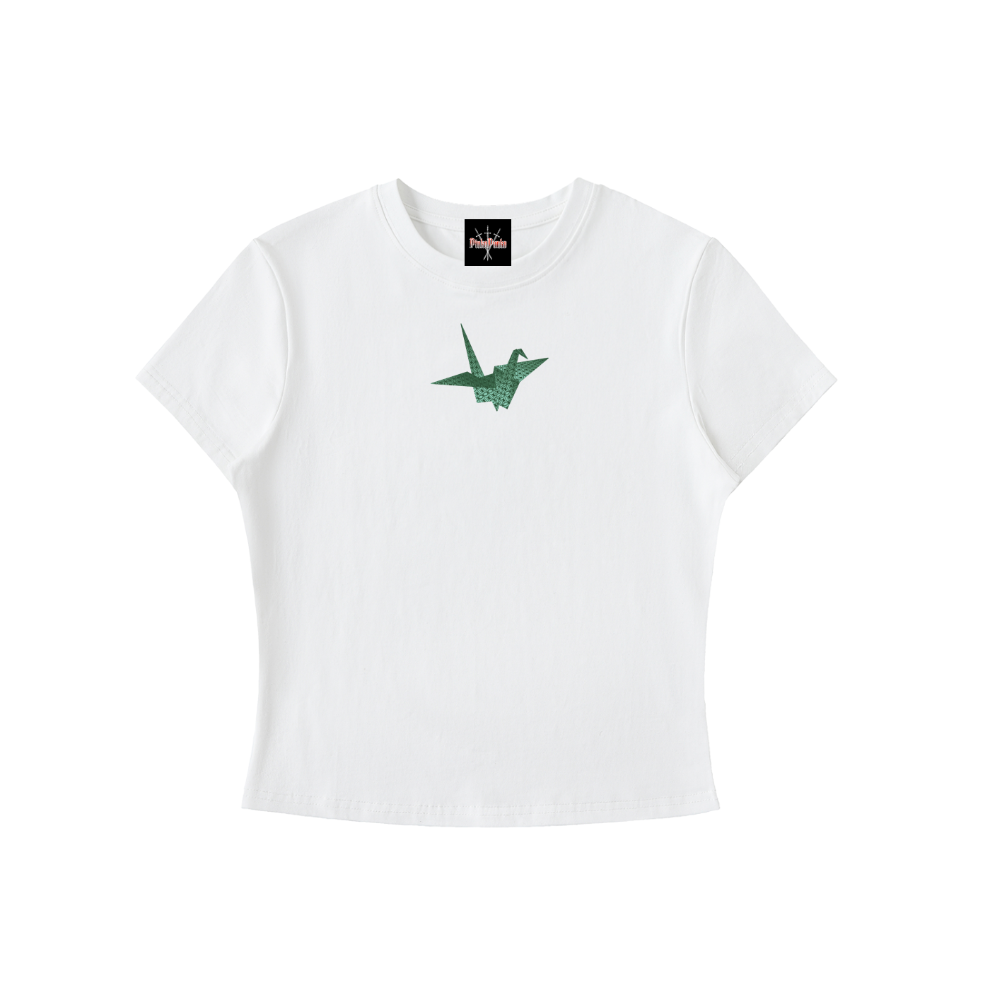 Dancheong Crane - Bodycon Tee