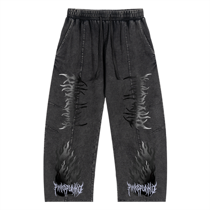 Cybersigil - Washed Drawstring Sweatpants