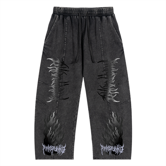 Cybersigil - Washed Drawstring Sweatpants