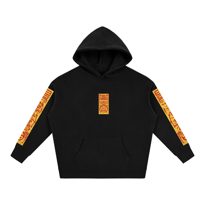 Bujeok (부적) Korean Talisman - Oversize Fleeced Hoodie