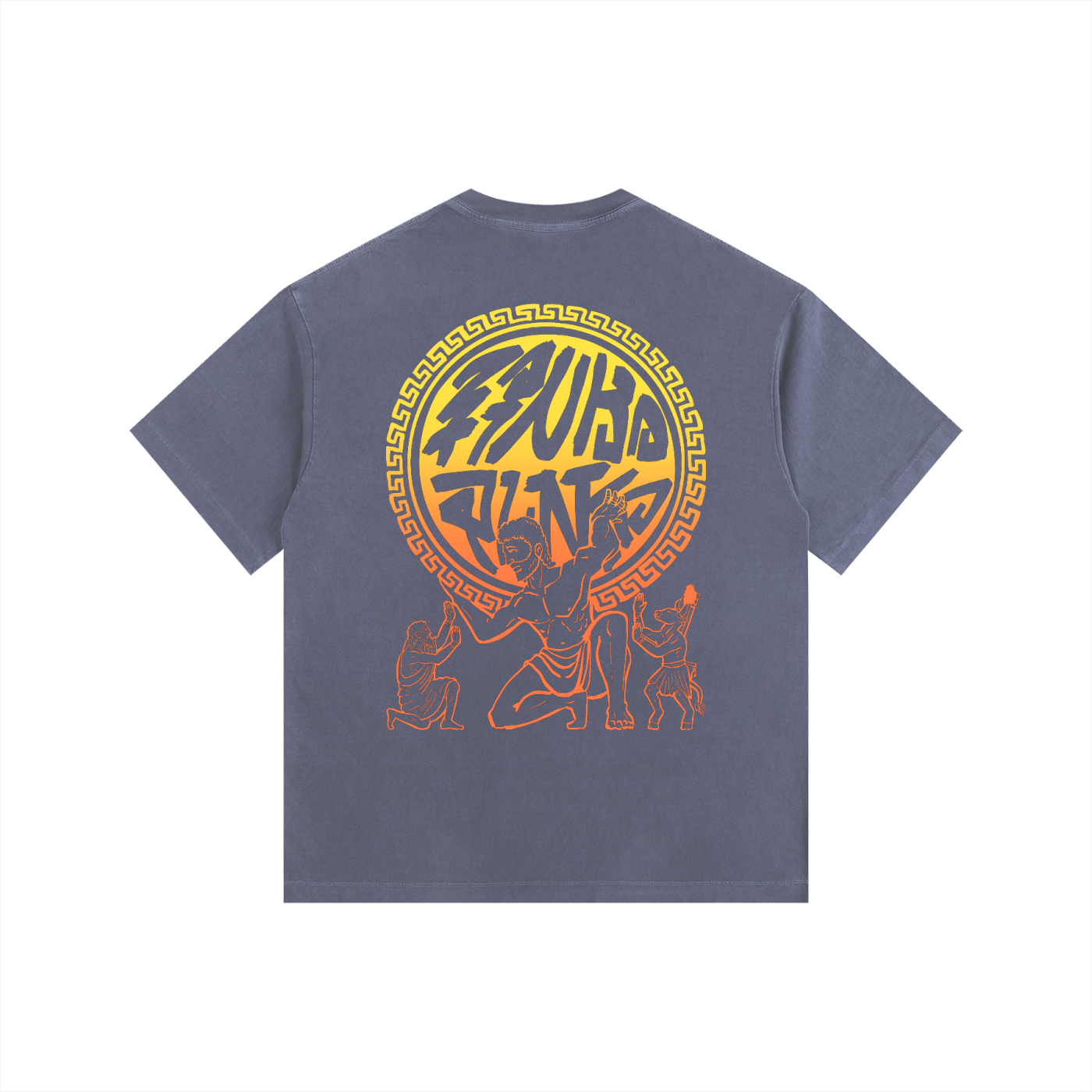 Rise of the Titans - Vintage Washed Oversized Tee