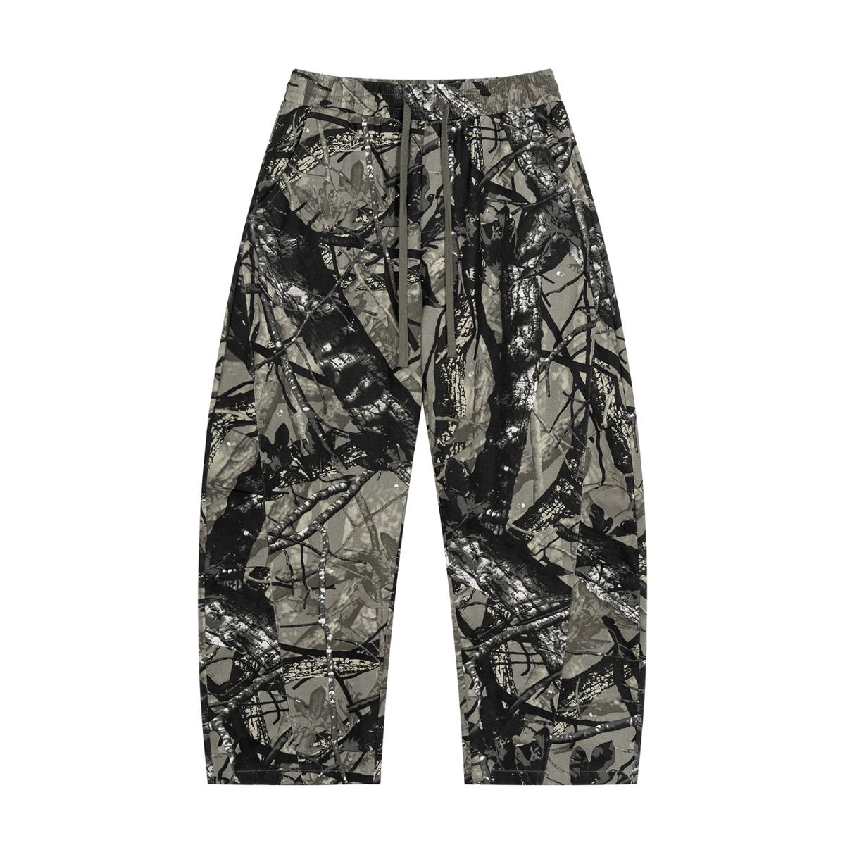 Iconic - Tree Camo Barrel Leg Pants