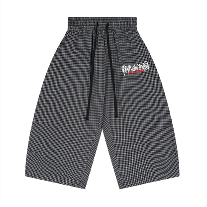 Fashion Ahh Climber's - Plaid Capri Shorts