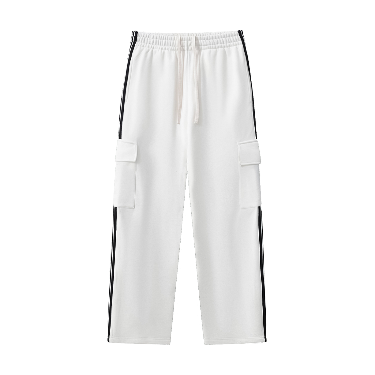 Iconic - Side Stripe Straight-Leg Pants