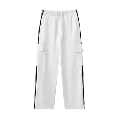 Iconic - Side Stripe Straight-Leg Pants