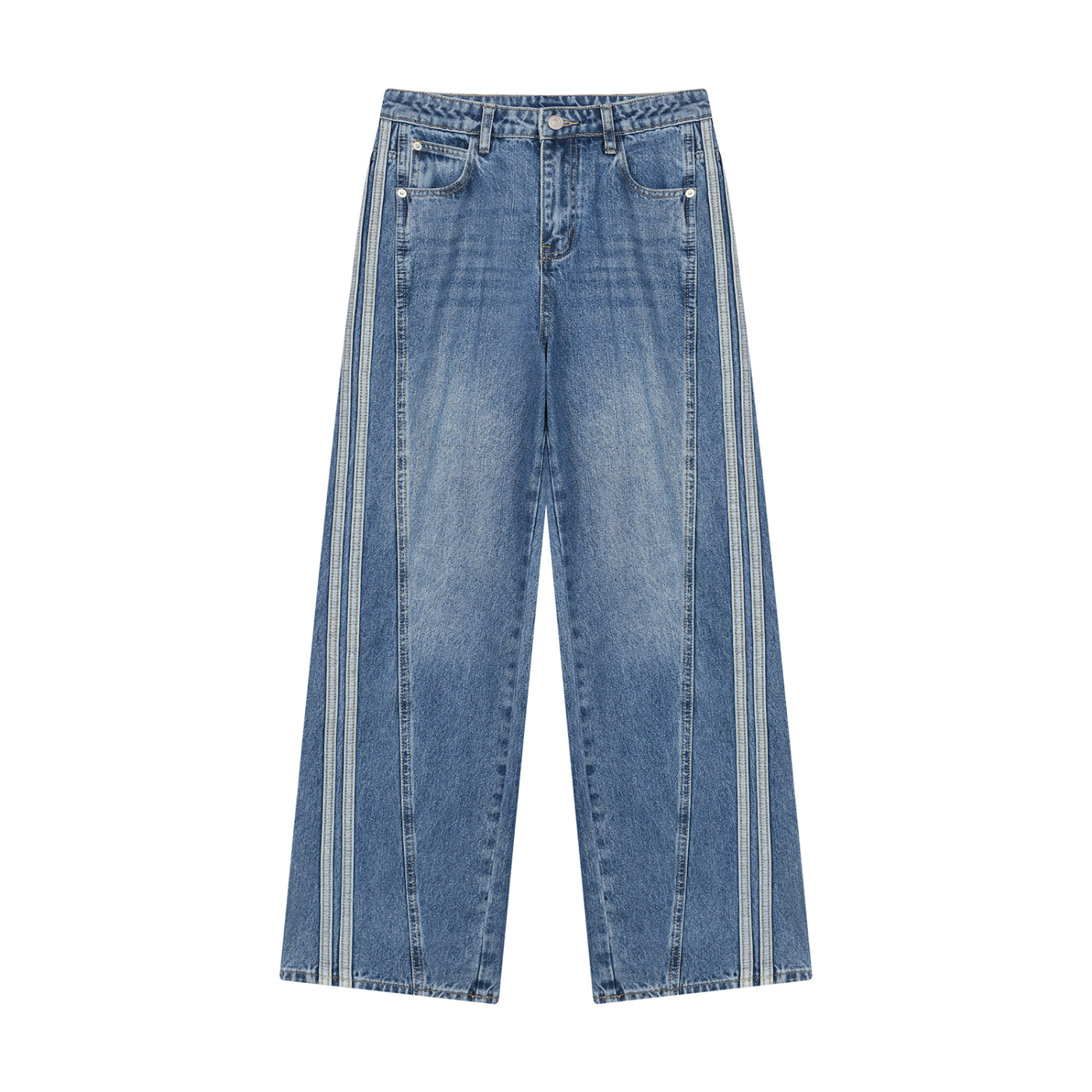 Simple - Wide Leg Denim Jeans