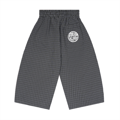 Fashion Ahh Climber's - Plaid Capri Shorts