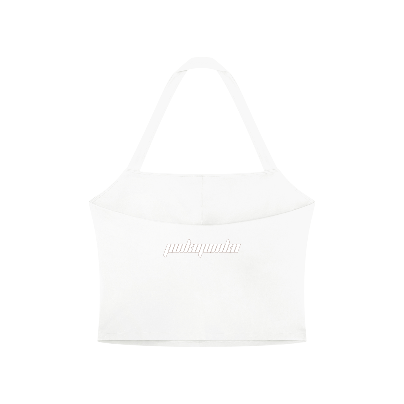 26 Essential - Halter Crop Sports Bra