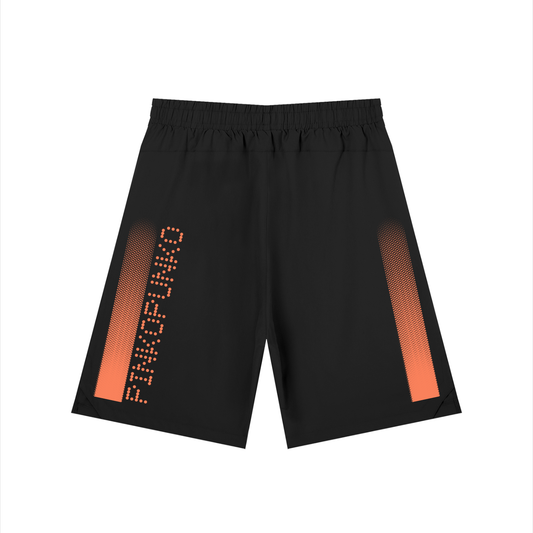 Run x Climb - Solid Elastic Waist Shorts
