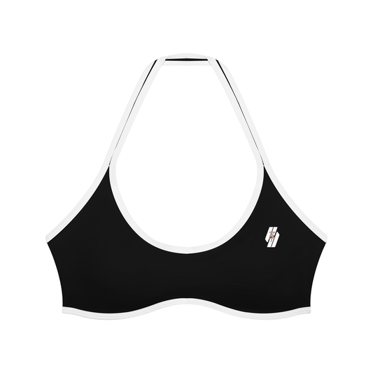 26 Essential - Women's Halter Color Block Sports Bra