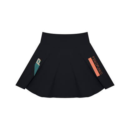 Run x Climb - Women's Pleated A-Line Skirt (Short)