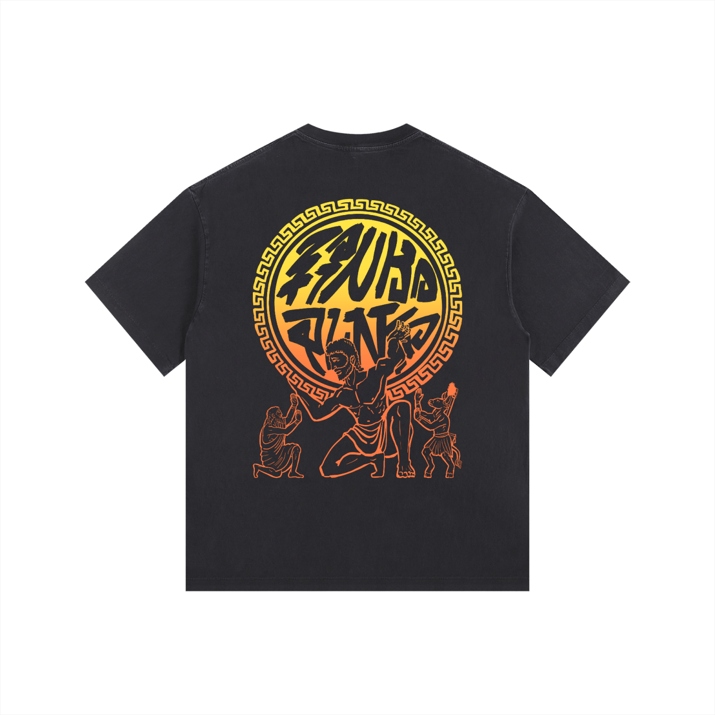 Rise of the Titans - Vintage Washed Oversized Tee