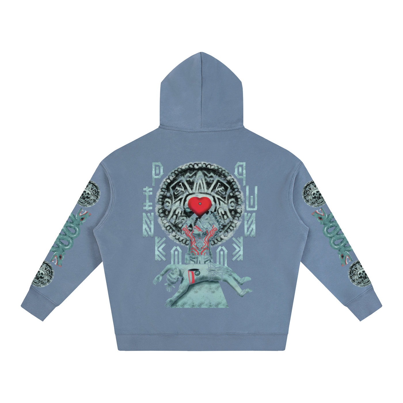 Match To Sacrifice - Oversize Fleeced Hoodie