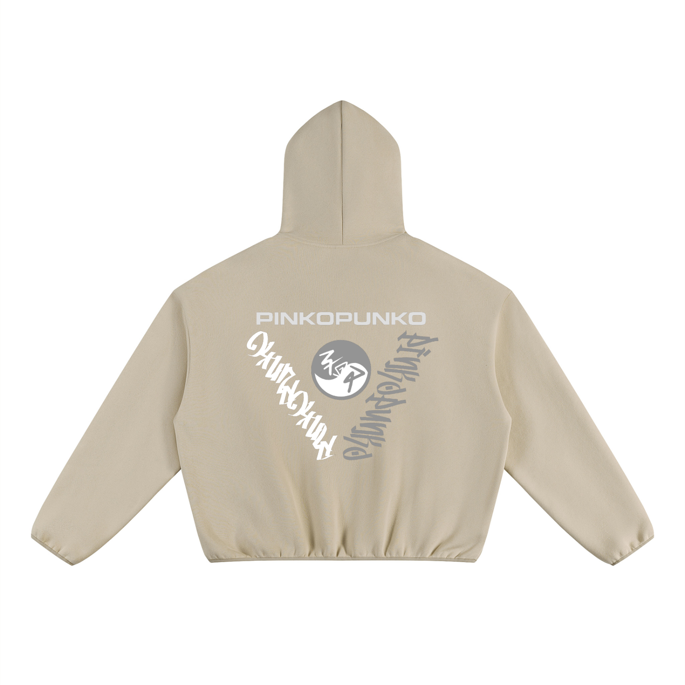 Iconic - Boxy Piping Fleece Hoodie