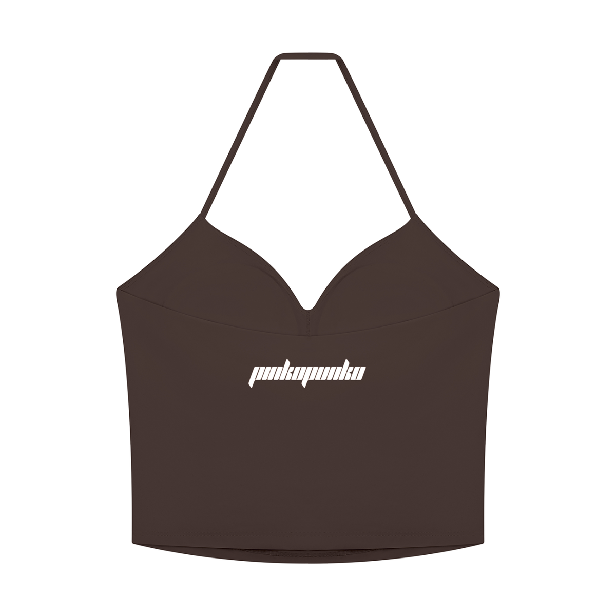 26 Essential - Women's Ruched Halter Tank Top