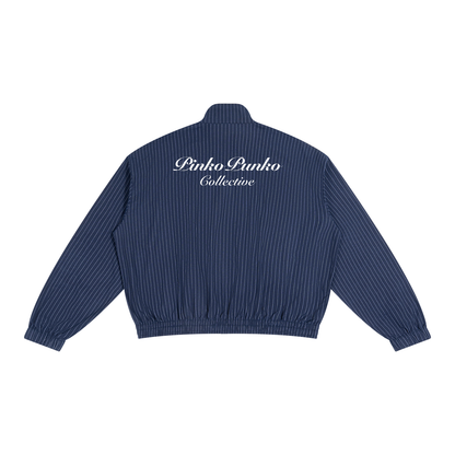 Iconic - Pin Striped Full-Zip Track Jacket