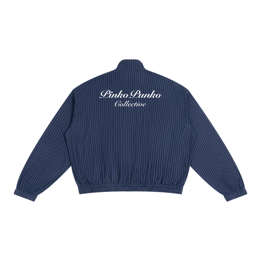 Iconic - Pin Striped Full-Zip Track Jacket