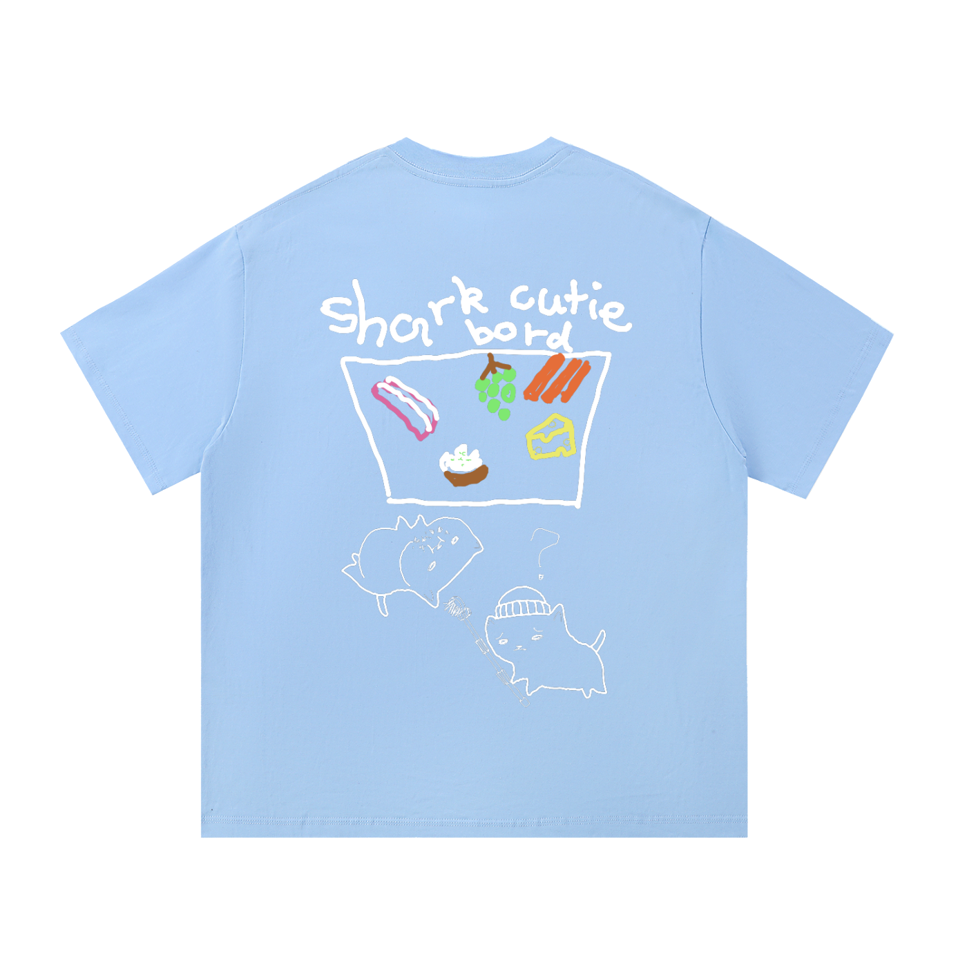shark cutie board - Essential Cotton T-Shirt