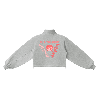 Iconic - Women’s Mock-Neck Quarter-Zip Sweatshirt