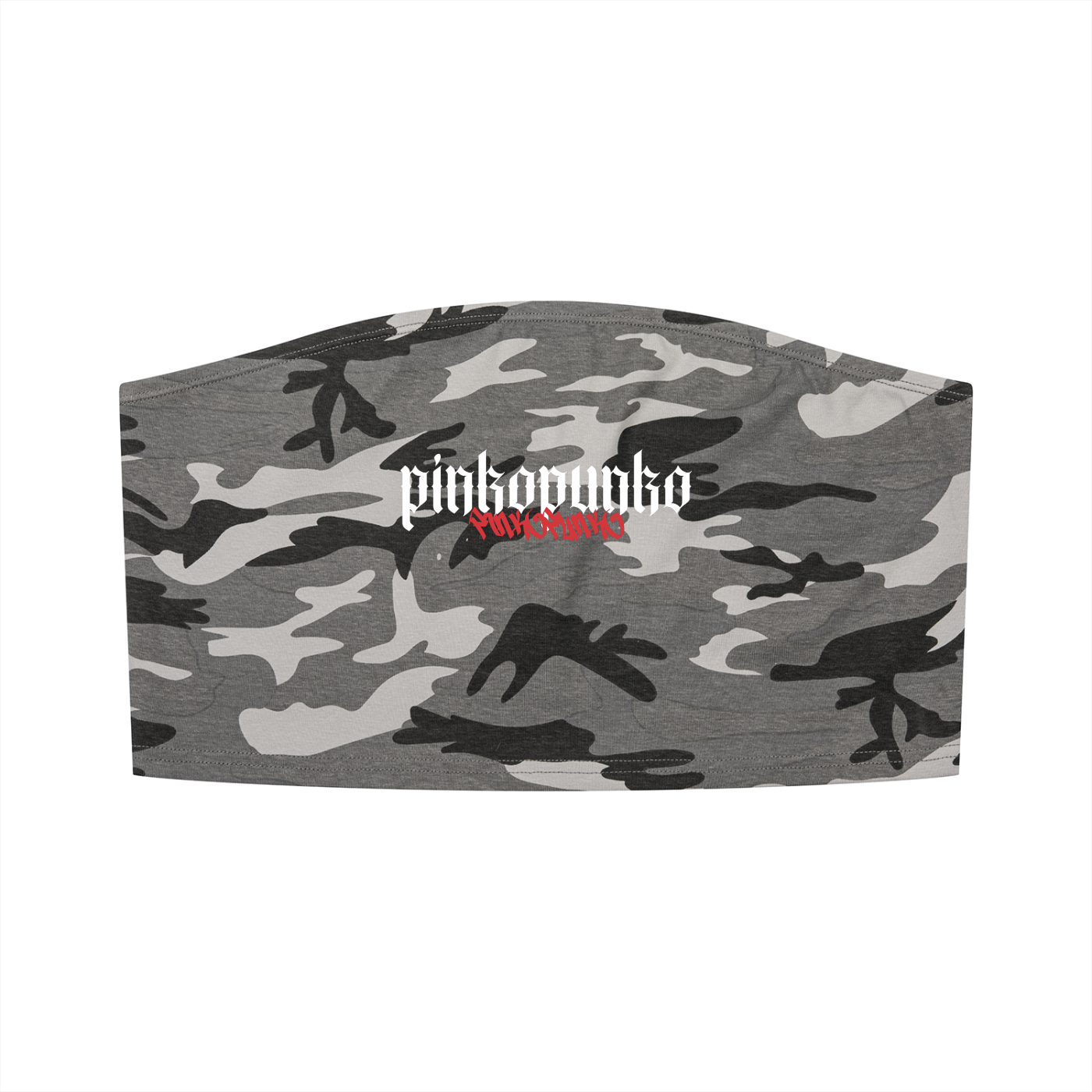 Iconic - Women’s Camo Cropped Tube Top