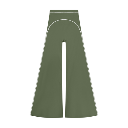 26 Essential - High Rise Topstitching Flared Leggings