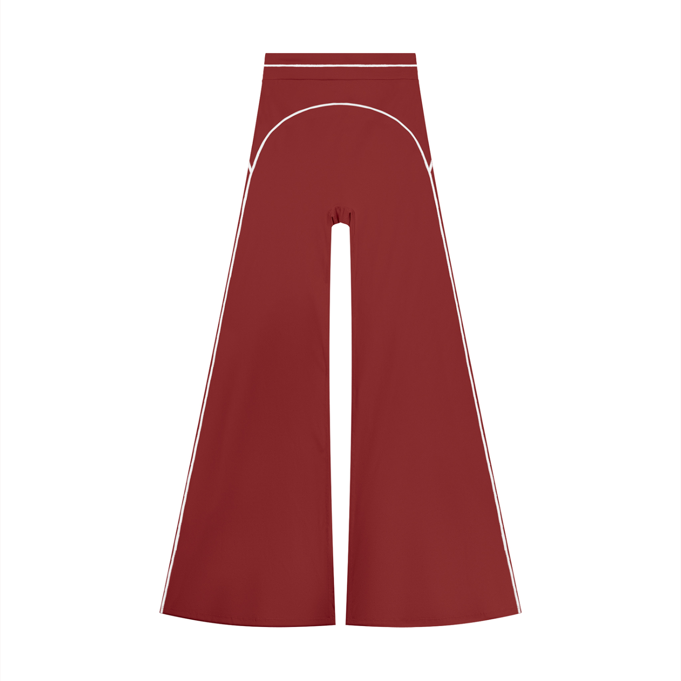 26 Essential - High Rise Topstitching Flared Leggings
