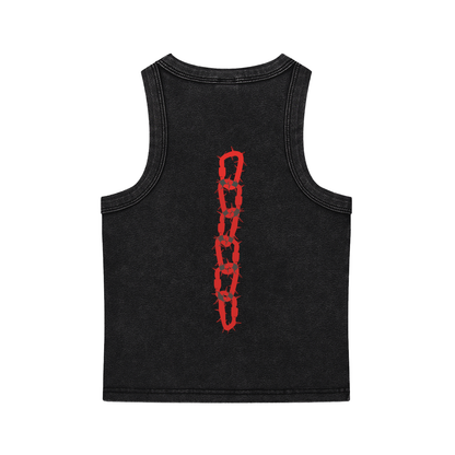 Thorned Carabiners - Washed Singlet