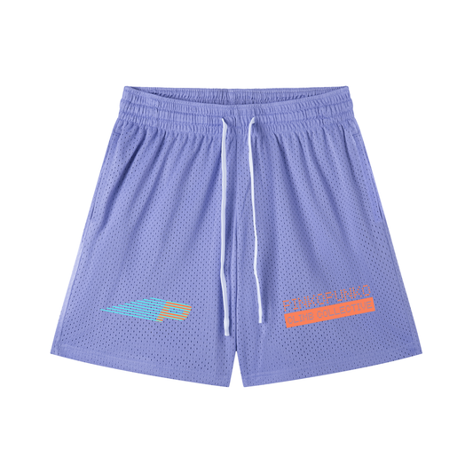 Run x Climb - Mesh Drawstring Shorts