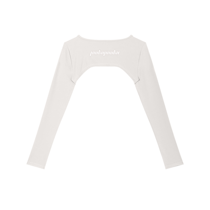 26 Essential - Cutout Long Sleeve Shrug