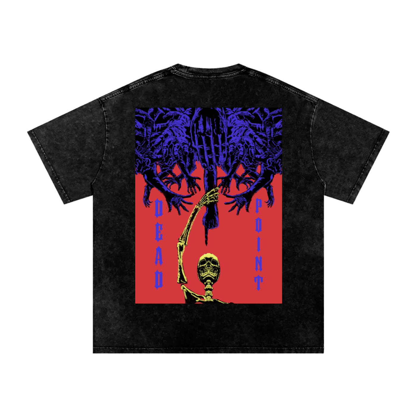 Domain Expansion: Dead Point - Washed Oversized Tee