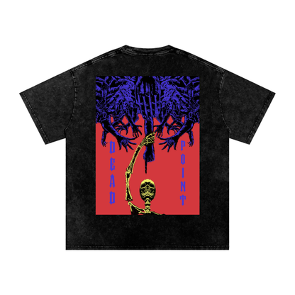 Domain Expansion: Dead Point - Washed Oversized Tee