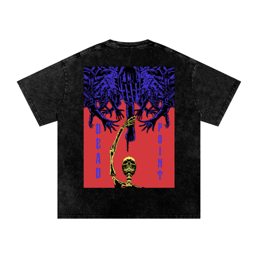 Domain Expansion: Dead Point - Washed Oversized Tee