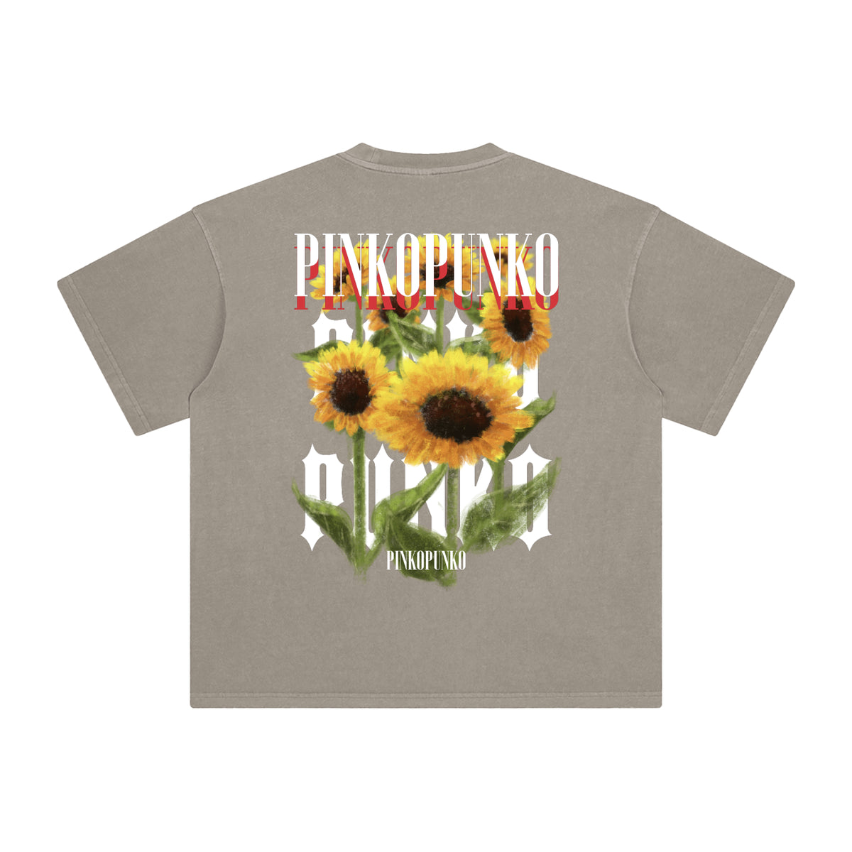 Summer Sunflowers - Enzyme Washed Tee