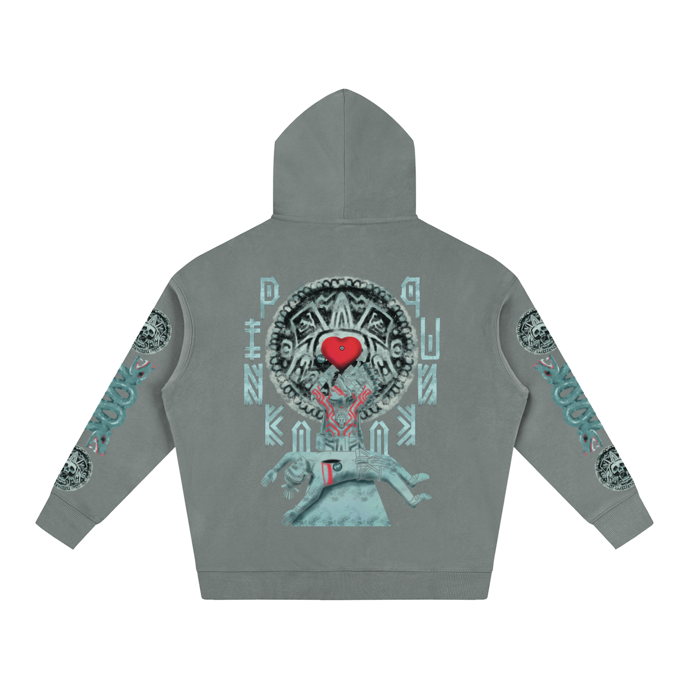 Match To Sacrifice - Oversize Fleeced Hoodie
