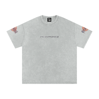 Girl with her GorpCore - Washed Oversized Tee