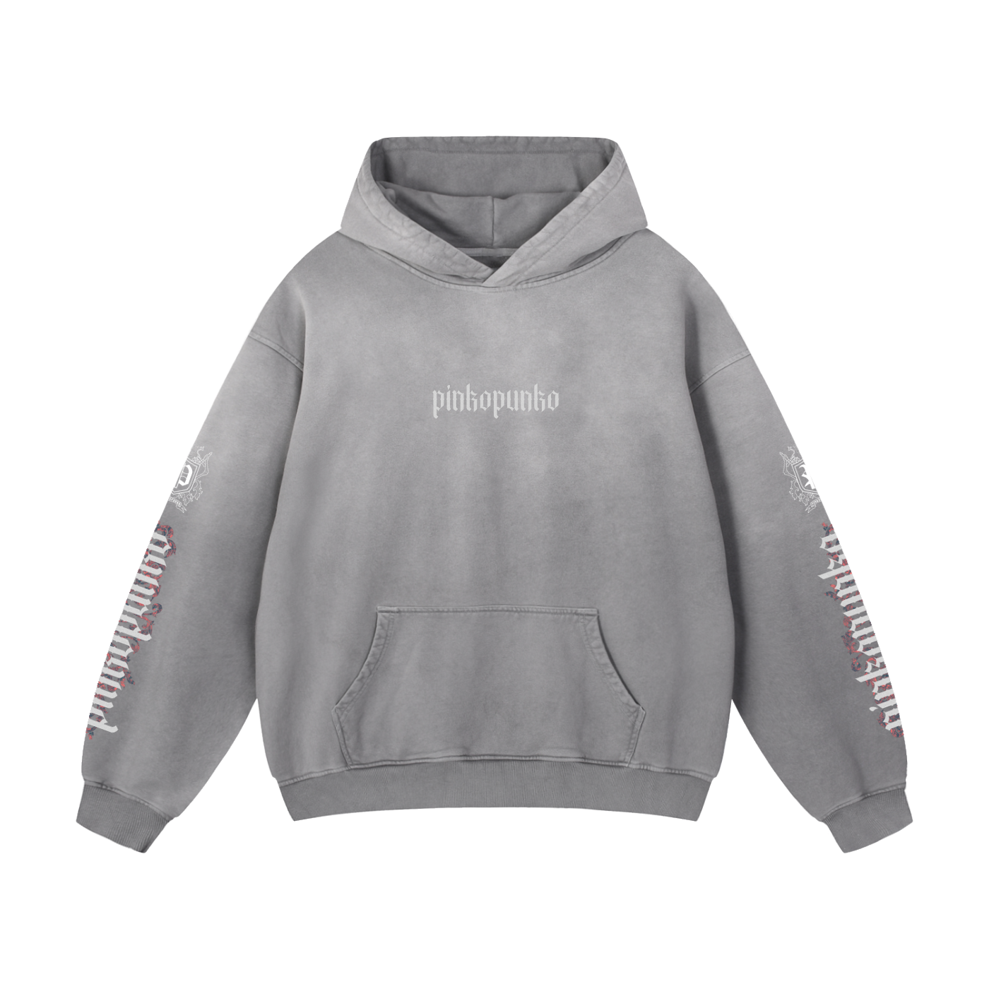 Just Rise Up - Heavyweight Sunfade Oversized Hoodie
