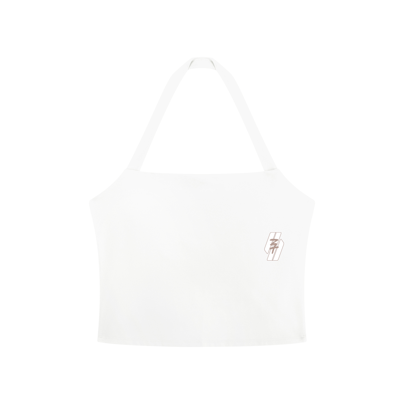 26 Essential - Halter Crop Sports Bra