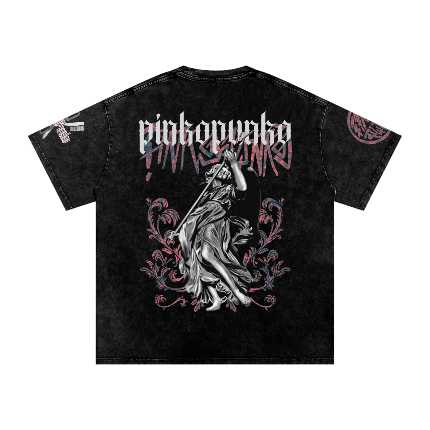 Angel's Brush - Washed Oversized Tee