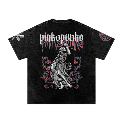 Angel's Brush - Washed Oversized Tee