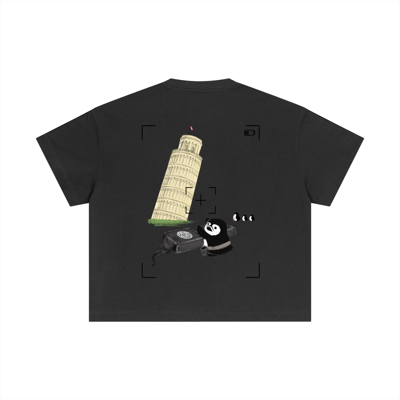 DinkoDunko: Spotting Pisa - Essential Boxy Tee