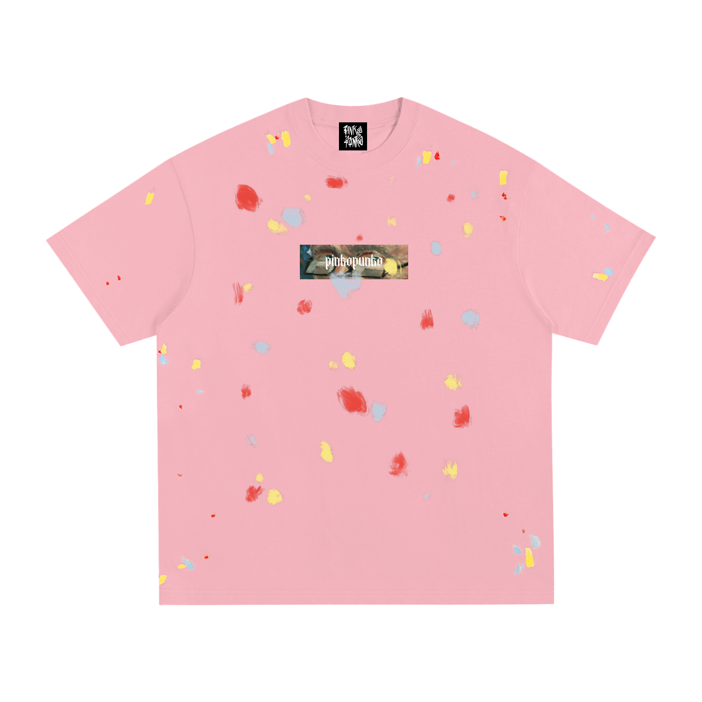 Vincent Van Goh Up (Remastered) - Paint Splatter T-Shirt