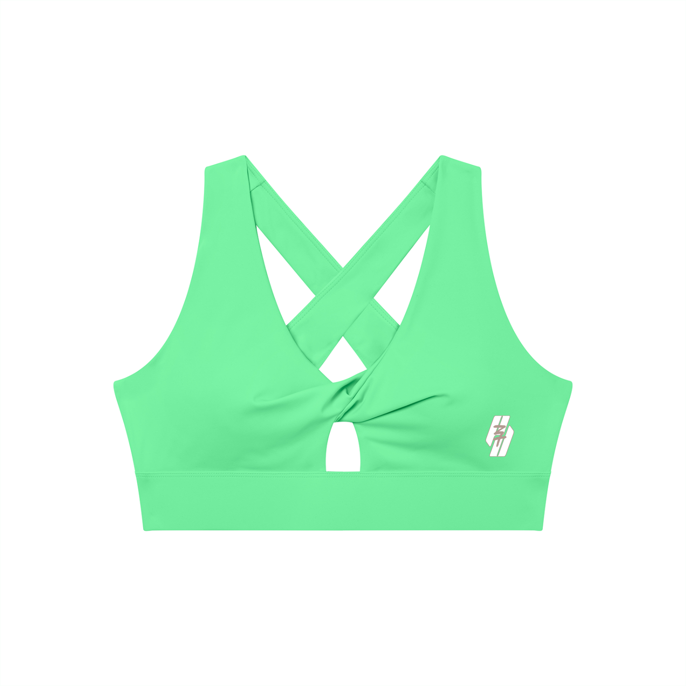 26 Essential - Twist Front V-Neck Sports Bra