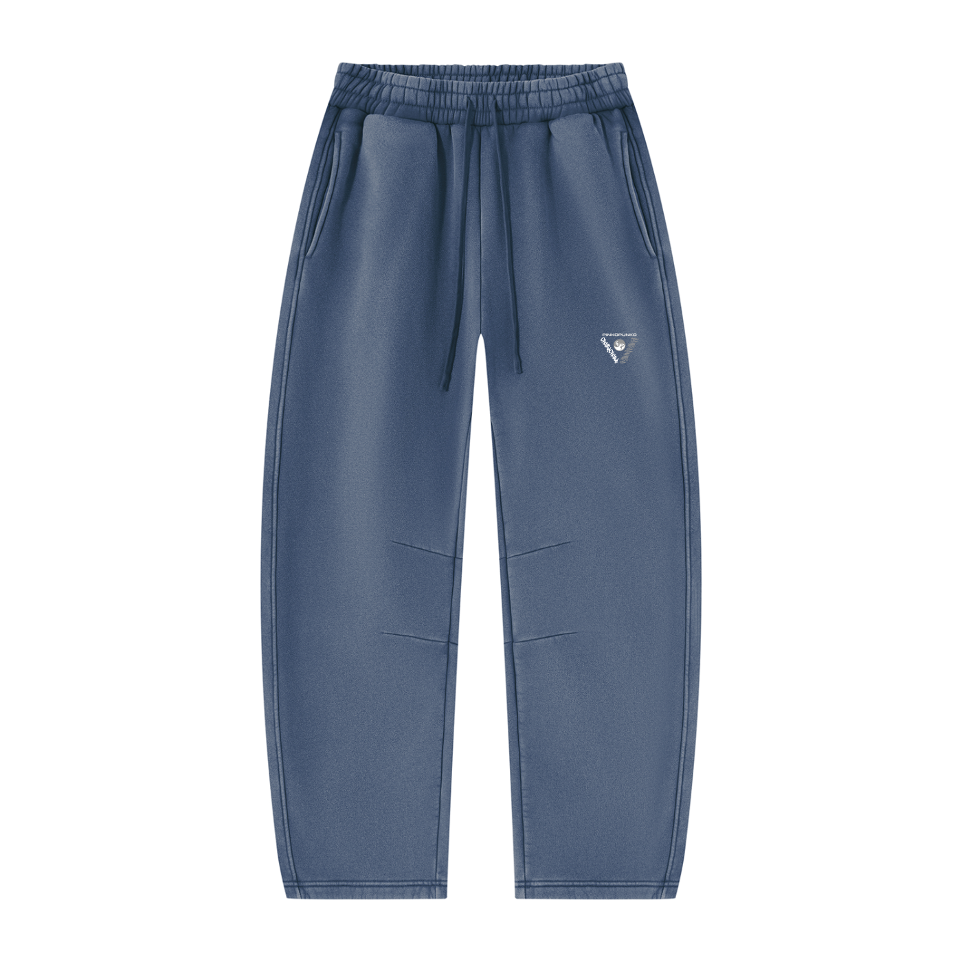 Iconic - Unisex Vintage Wash Barrel Leg Fleece Sweatpants