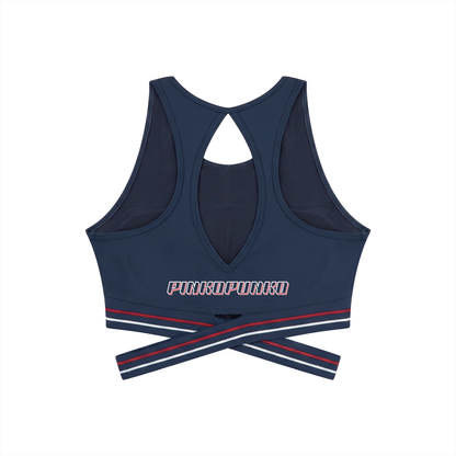 Criss-Cross Band Sports Bra